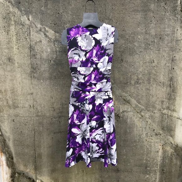 5/$20 Le Chateau Floral Print Dress Size Small - Picture 2 of 13